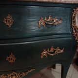 Louis XV curved dresser 2 drawers