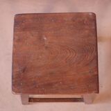 Old Burmese teak workshop stool