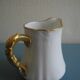 Crémier, pot lait vintage en porcelaine de Limoges