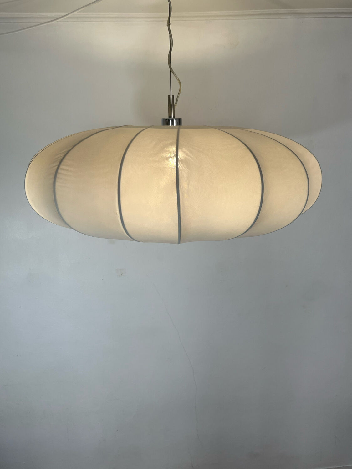 Fabric chandelier