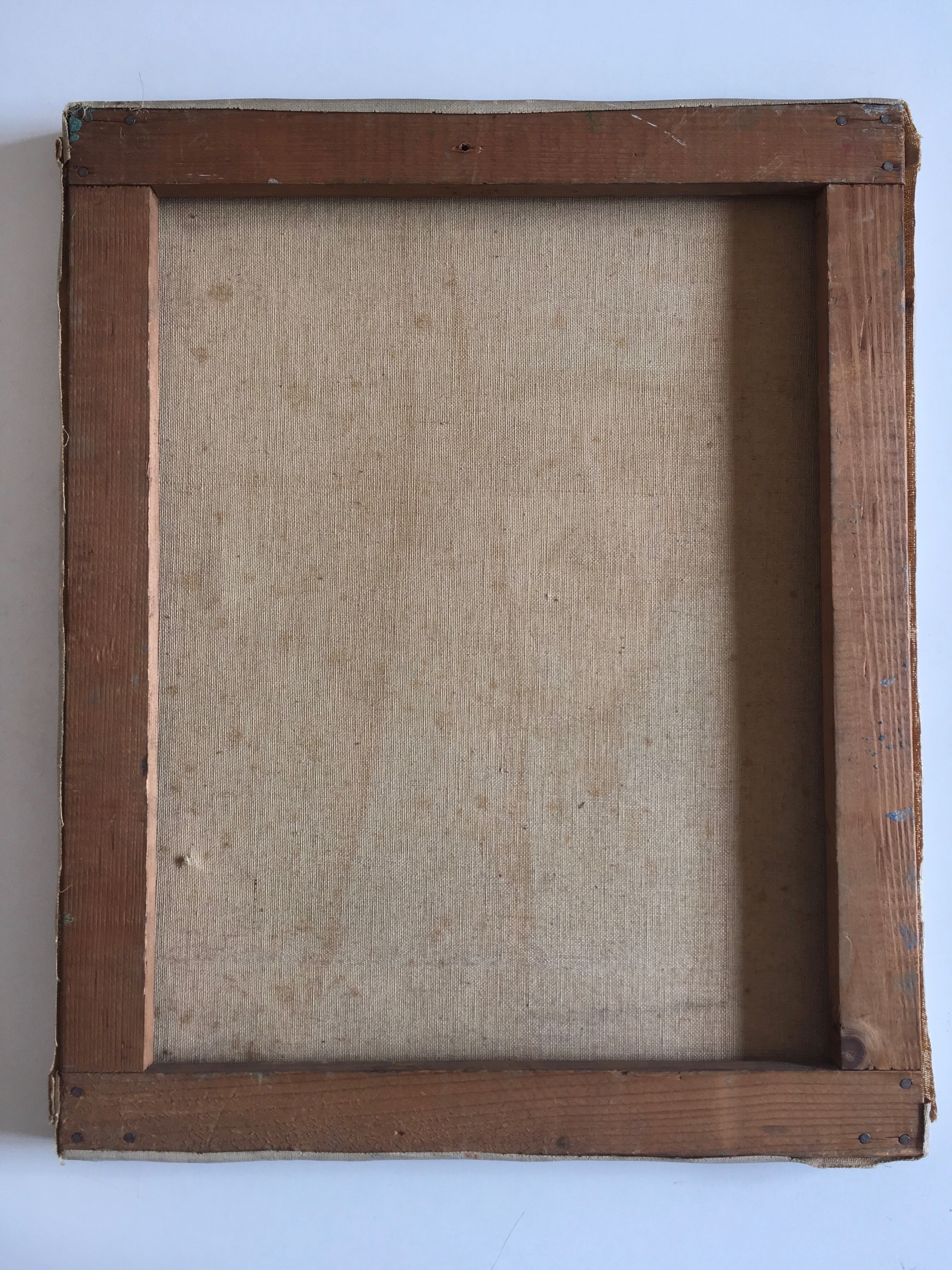 Oil portrait of a wealthy man in the 1920s