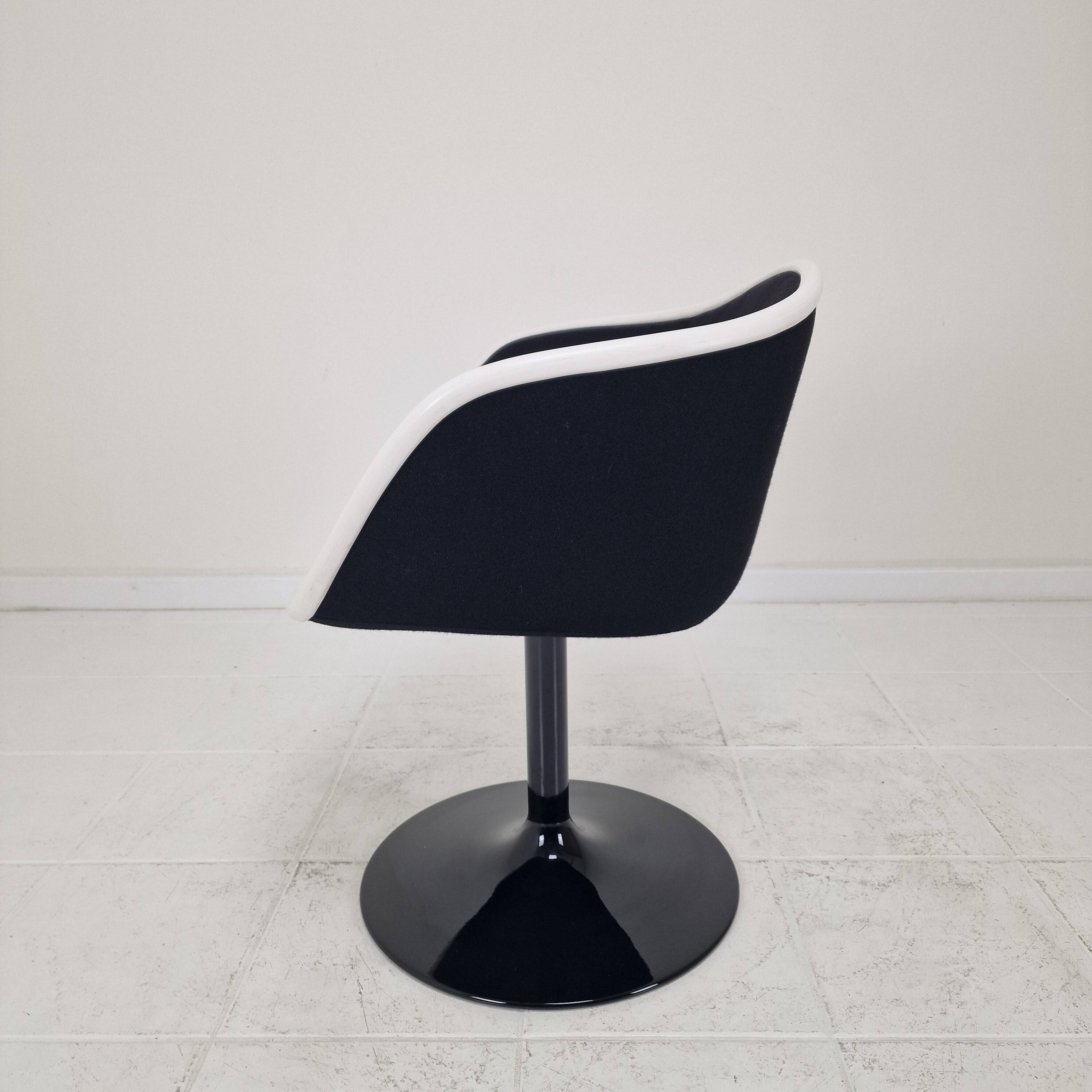 Fauteuil pivotant Artifort F8800 rare par Pierre Paulin, années 1970.