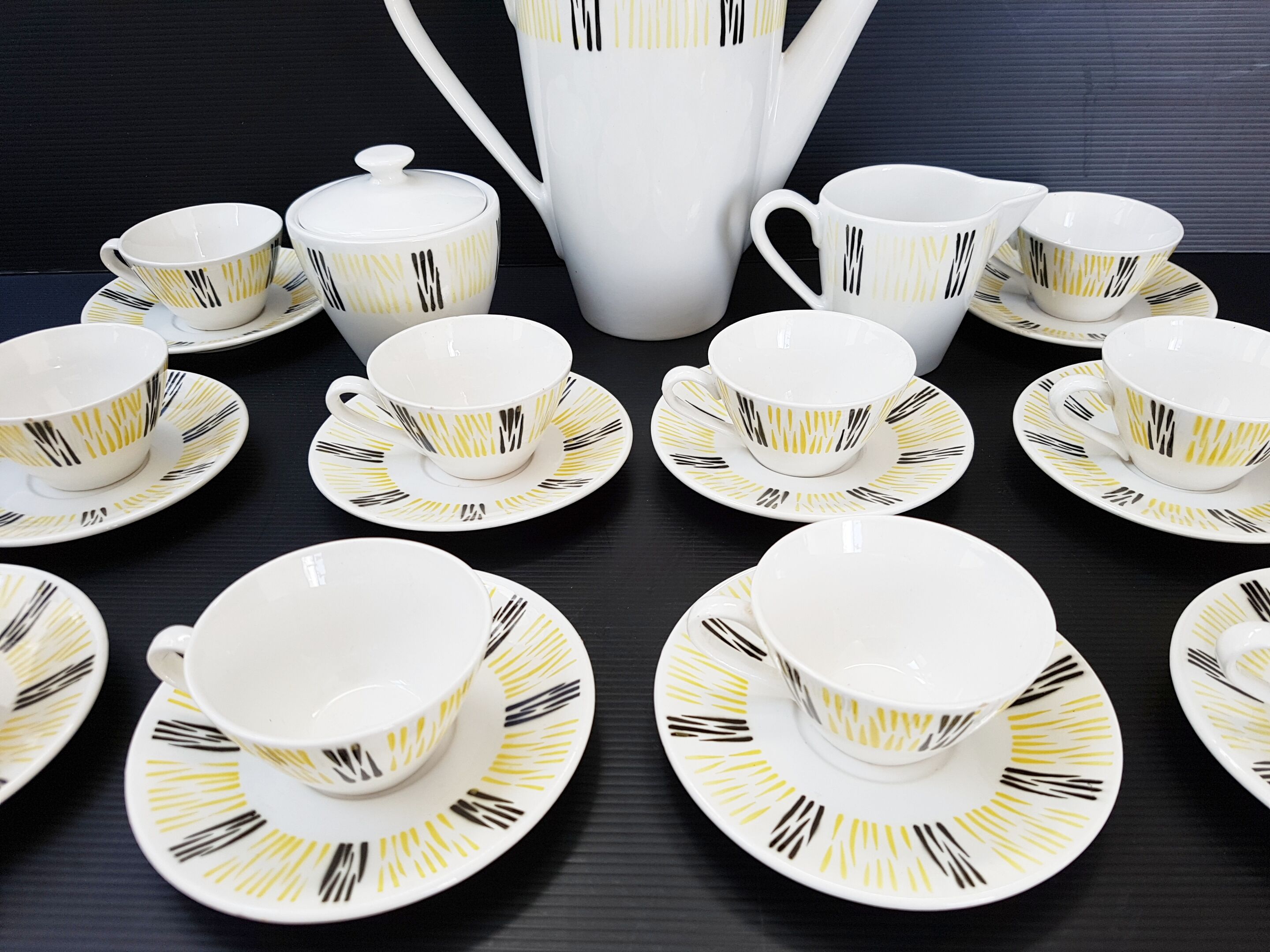 10 coffee cups of the 50s