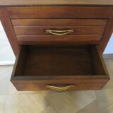 Art Deco style 4-drawer chest of drawers, 1950s