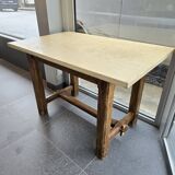 Small farm table with granite top