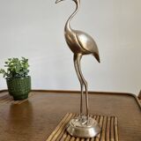 Ibis en laiton massif vintage