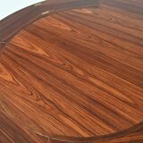 Dyrlund Lotus Flip Flap dining table in rosewood Denmark 1960