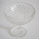 Vintage glass sugar or fruit bowl, Italy, 1960s