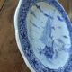 Decorative wall plate in Delft Blue