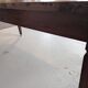 Campaign table in solid oak, Directoire style.