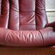 Windsor Ekornes Stressless leather lounge sofa. Norway around 1990.