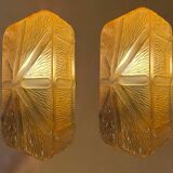 Murano Glass sconces Staff Germany 1970’s