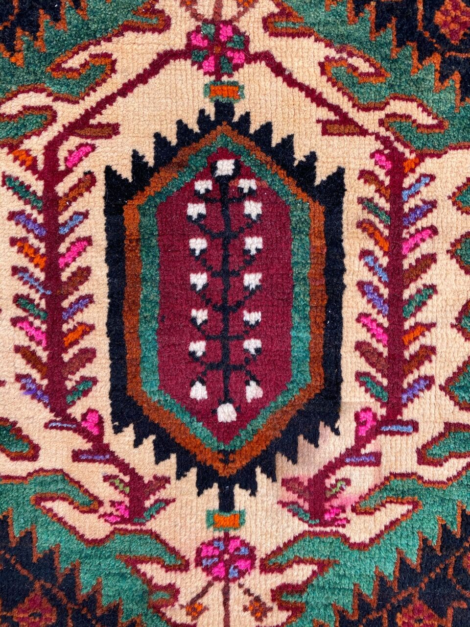 Vintage carpet belutch turkmen 106x188 cm