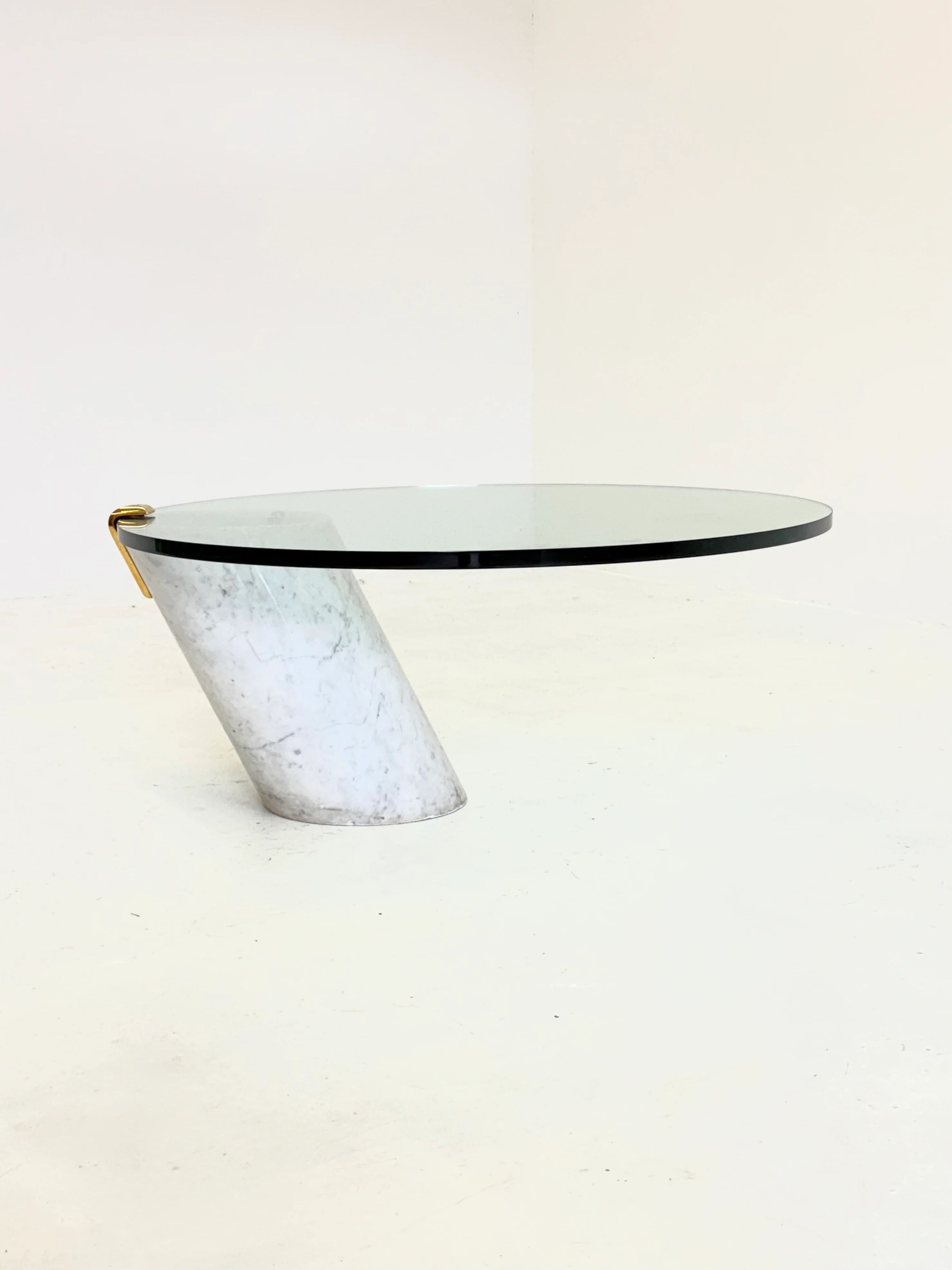 Table basse en marbre K1000 par Team Form AG pour Ronald Schmitt