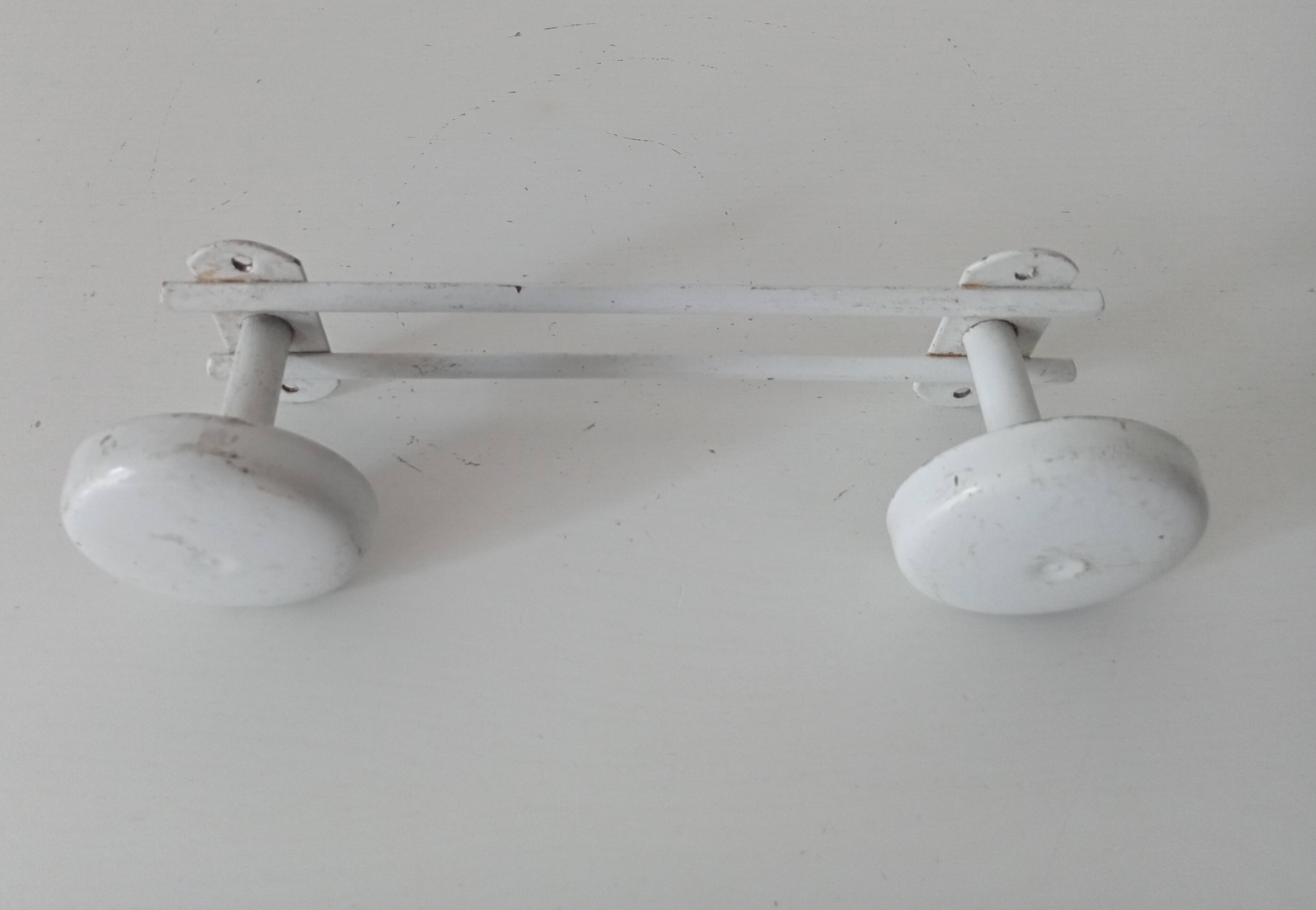 Vintage wall coat rack