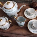 Vintage French coffee set, Limoges, Georges Boyer
