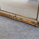 Louis XV style beaded mirror in gilded wood 115x85 cm