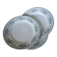 4 old flat plates Terre de fer