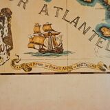 Carte Ancienne Bretagne Par Derveaux Daniel Eau-forte