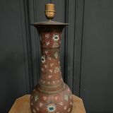 Cloisonne lamp in the Chinese or Indochina style mid-20th century