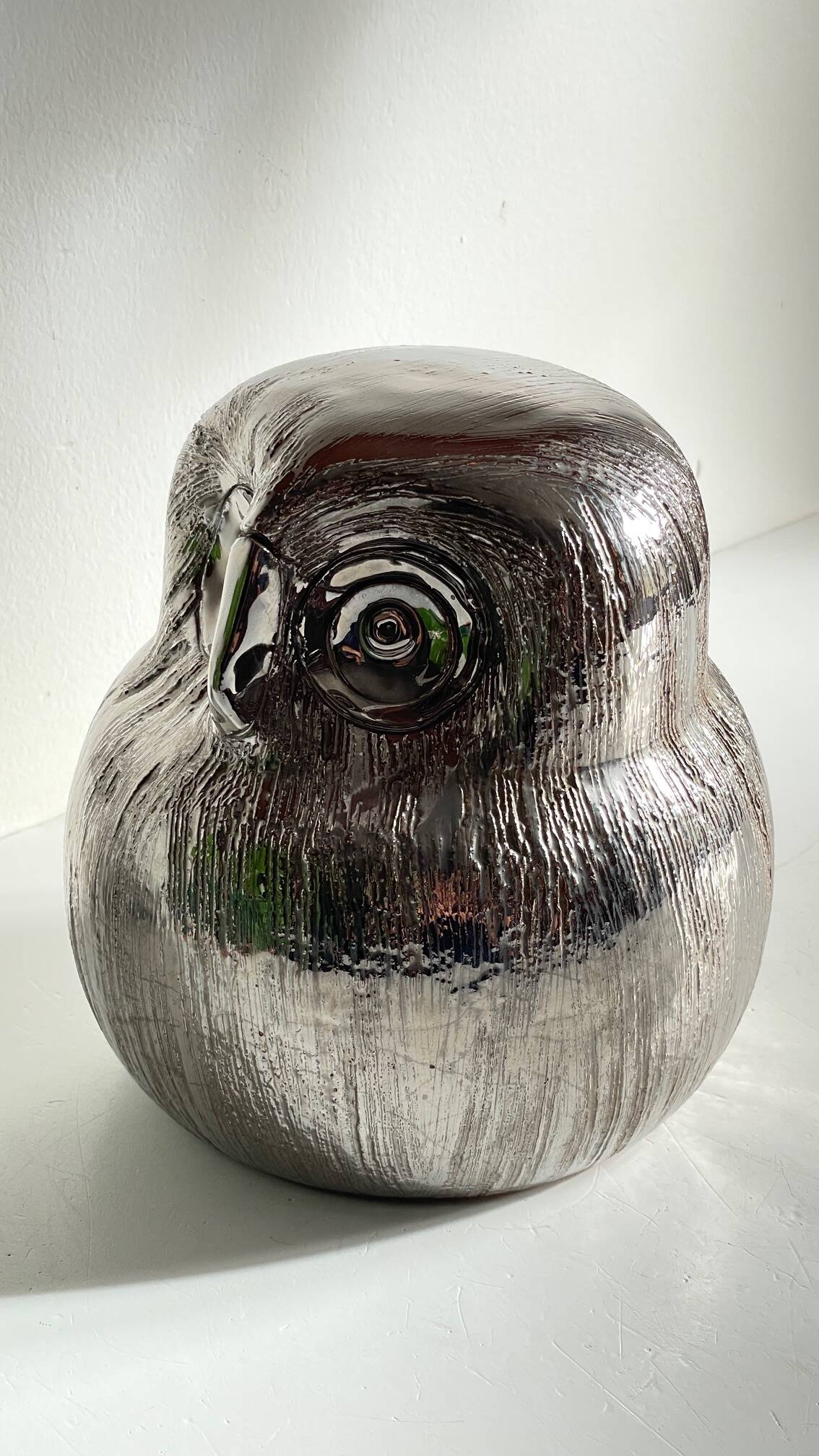 Owl Ceramic by Aldo LONDI