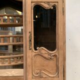 Louis XV style two-part sideboard in solid oak, 20th century