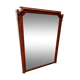 Napoleon III style mirror in wood and patinated stucco XX century