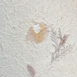Suspension dried flowers, handmade paper