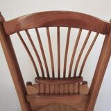 4 hand-stitched chairs 70s