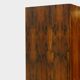 Large vintage mid century modern XL wardrobe with drawers in rosewood 1960s