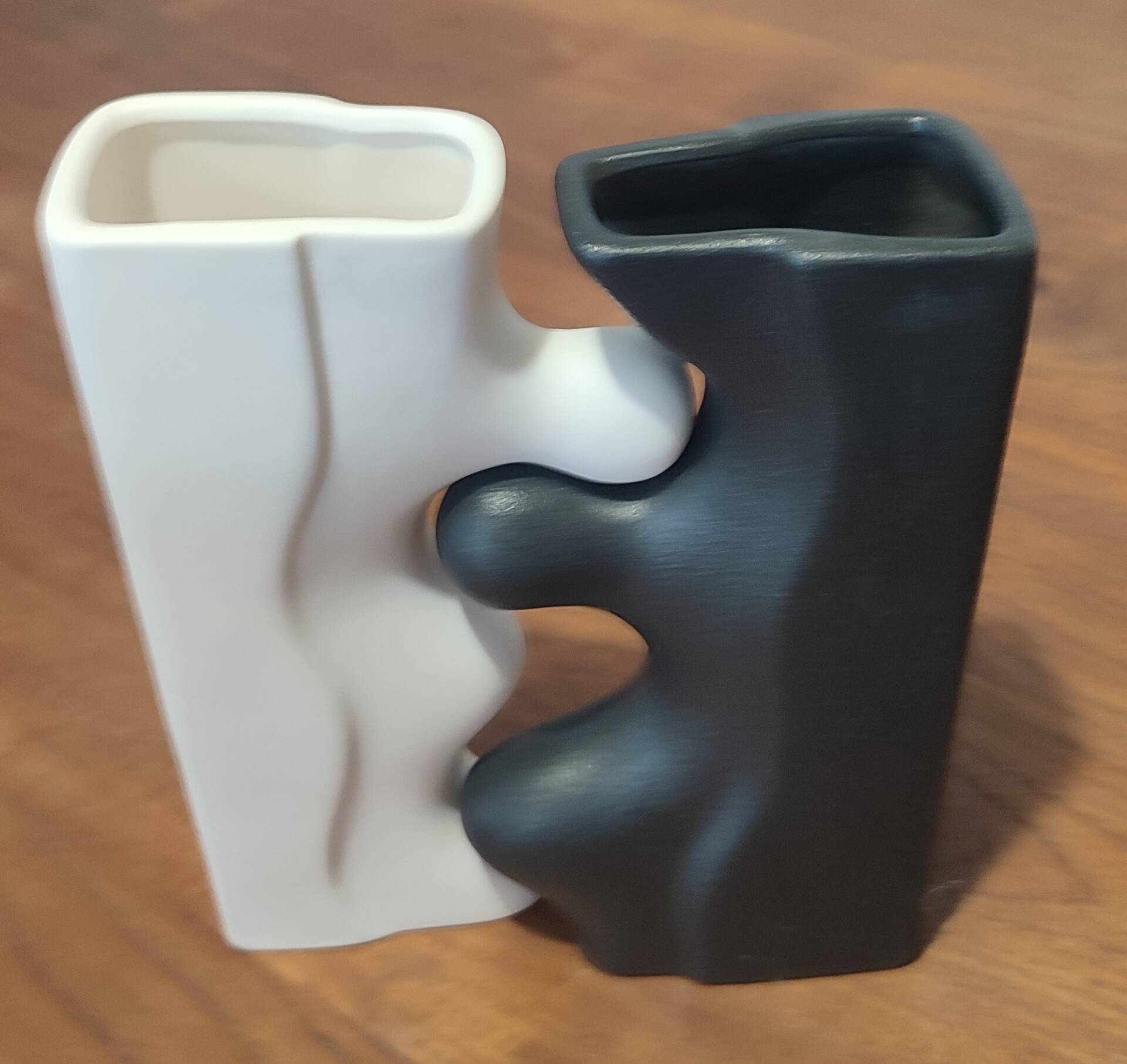 Asymmetrical vases