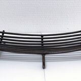 Coupe oblongue acier design années 90