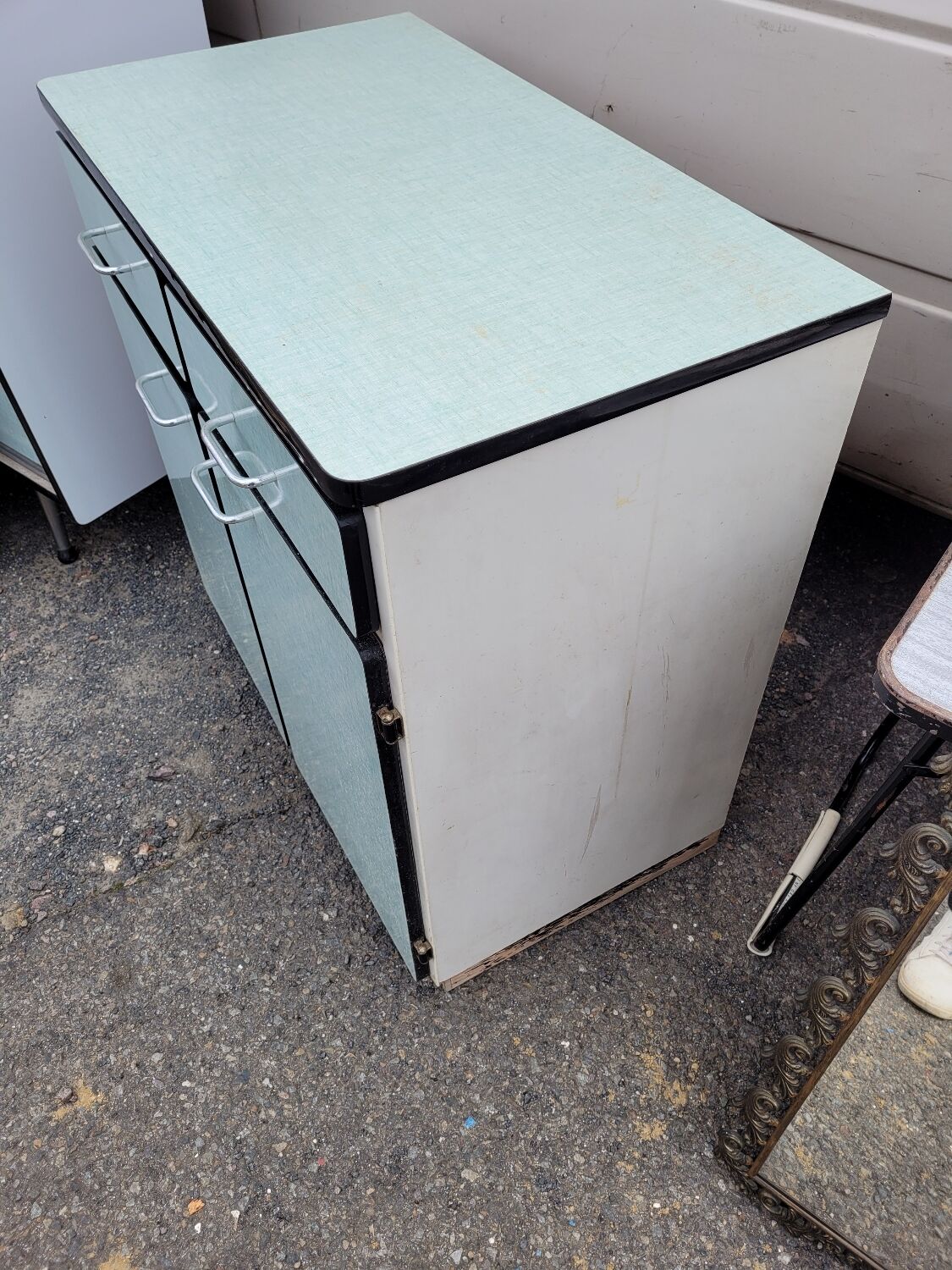 Small formica sideboard