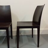 Lola leather chair/armchair designed by Poltrona Frau