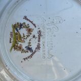 Set of two old Moustier plates