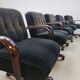 Vintage swivel office desk chair 'Chocolat brown'