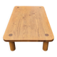Table basse des années 60 en bois de style Perriand et Chapo, Pays-Bas.