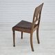 Suite de 6 chaises scandinaves années 30, bon état d'origine.