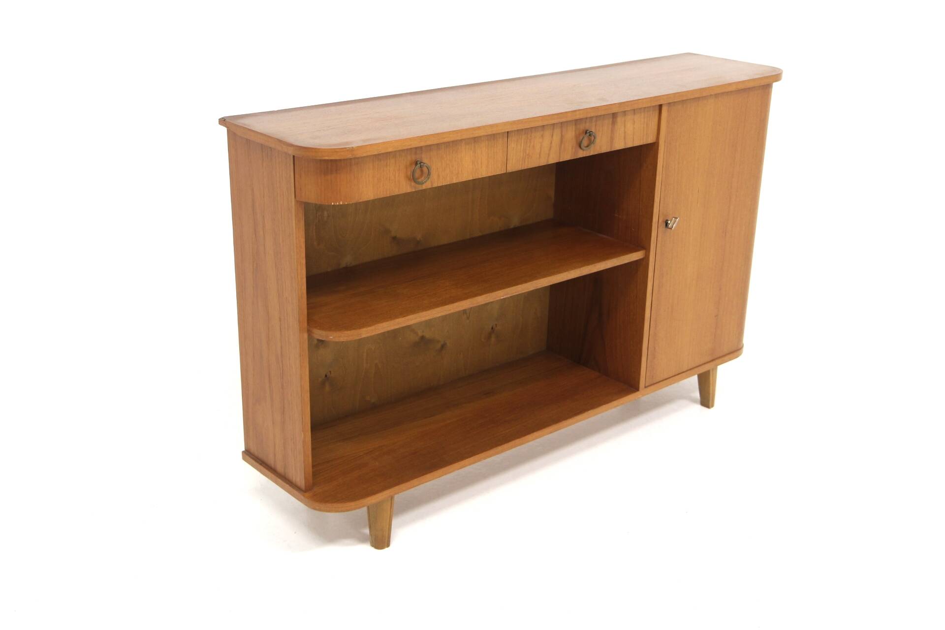 Commode scandinave en teck, Swedish modern, Suède, 1940
