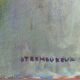 Huile sur toile par o tremoureux tournesols XXeme
