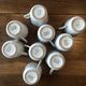 Set of 9 cups and old saucers from Limoges