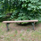 Old patinated farmhouse bench