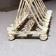 Art Deco Silver Plated Golf Ball and Club Toast Rack – Vintage Luxury Tableware