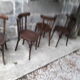 Lot de 4 chaises bistrot