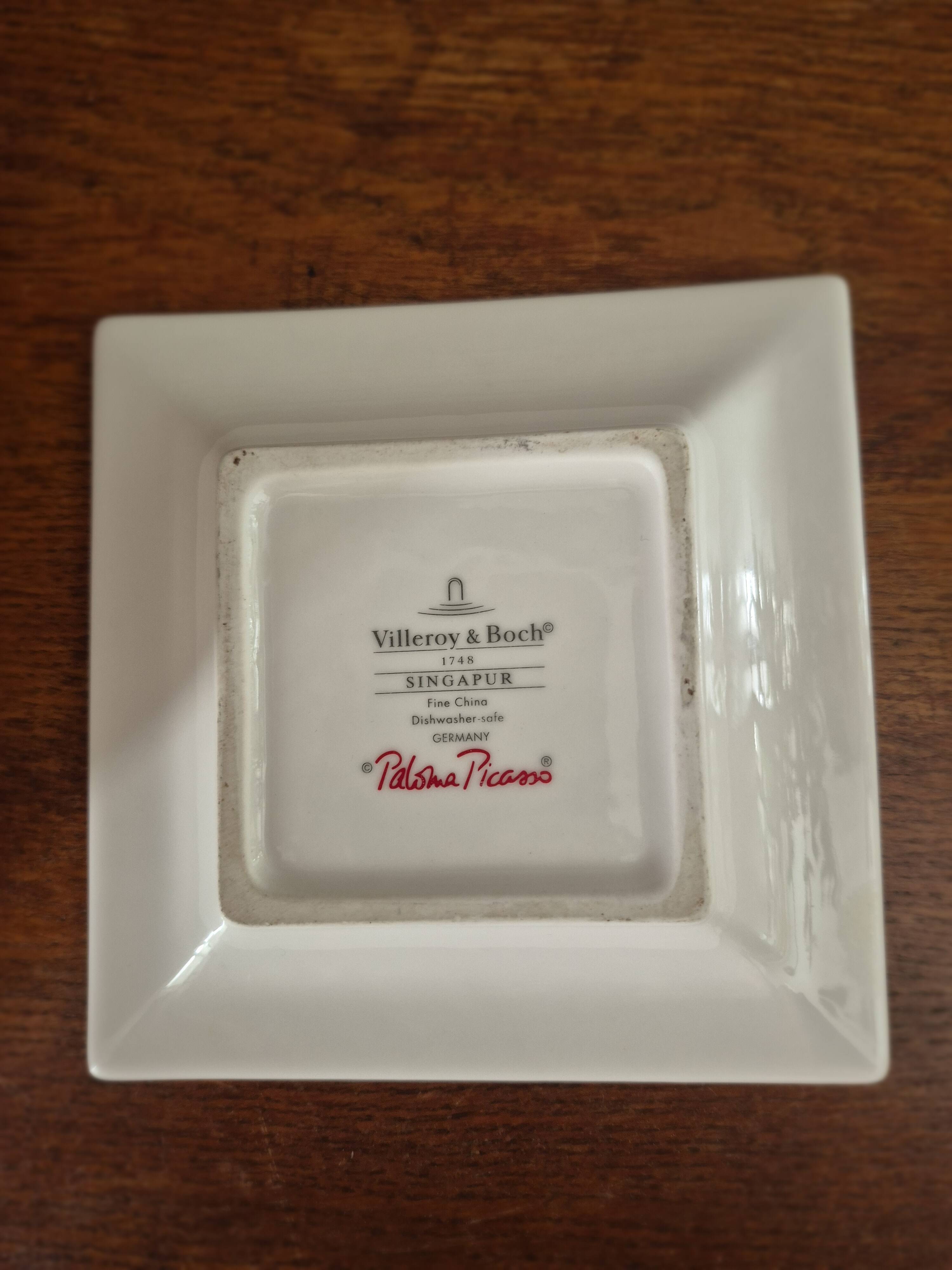 "Singapur" pocket emptier by Paloma Picasso for Villeroy & Boch 90s