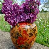 Vase fleurie  vintage