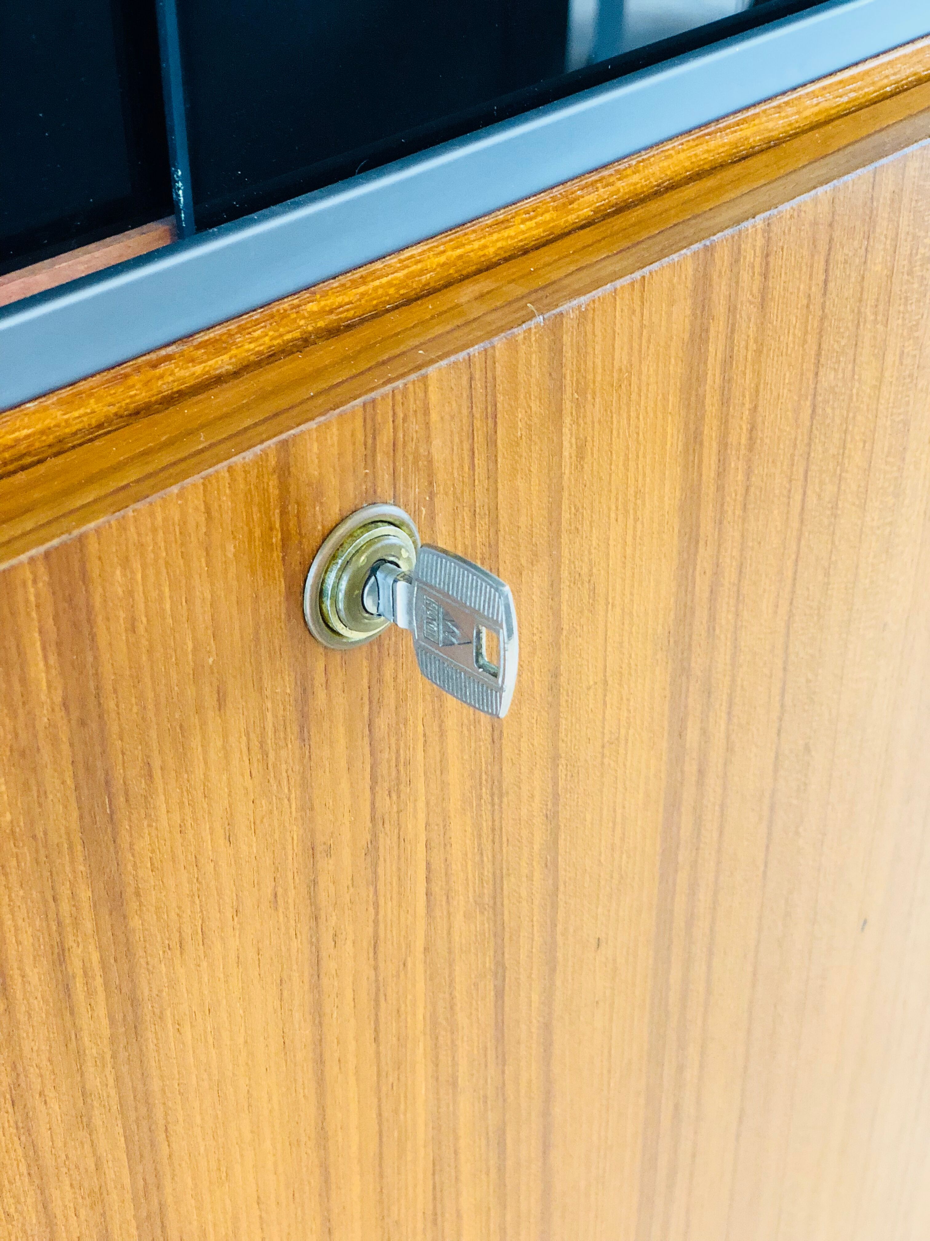 1960 teak writing desk