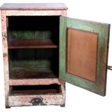 Old Burmese teak bedside