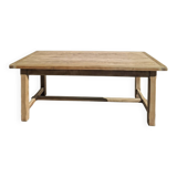 Solid oak farmhouse table