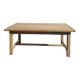 Solid oak farmhouse table